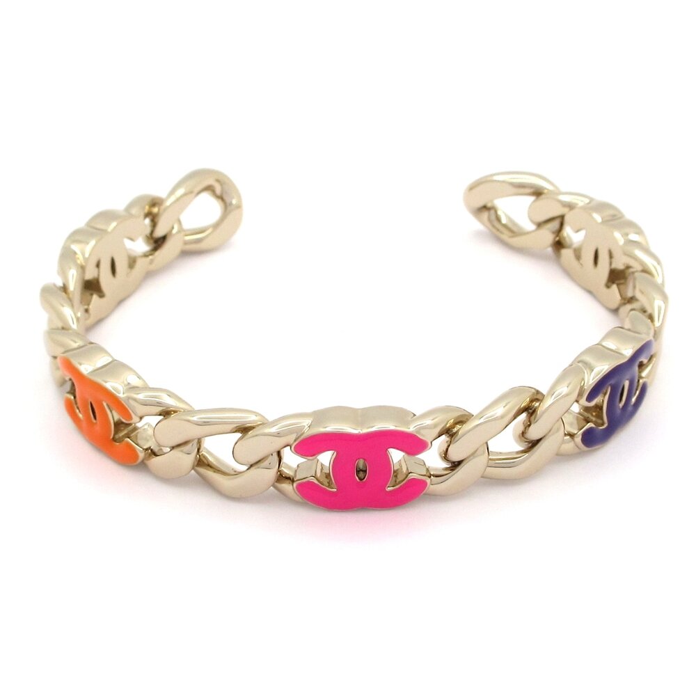 Chanel Coco Bangle Gold Multi